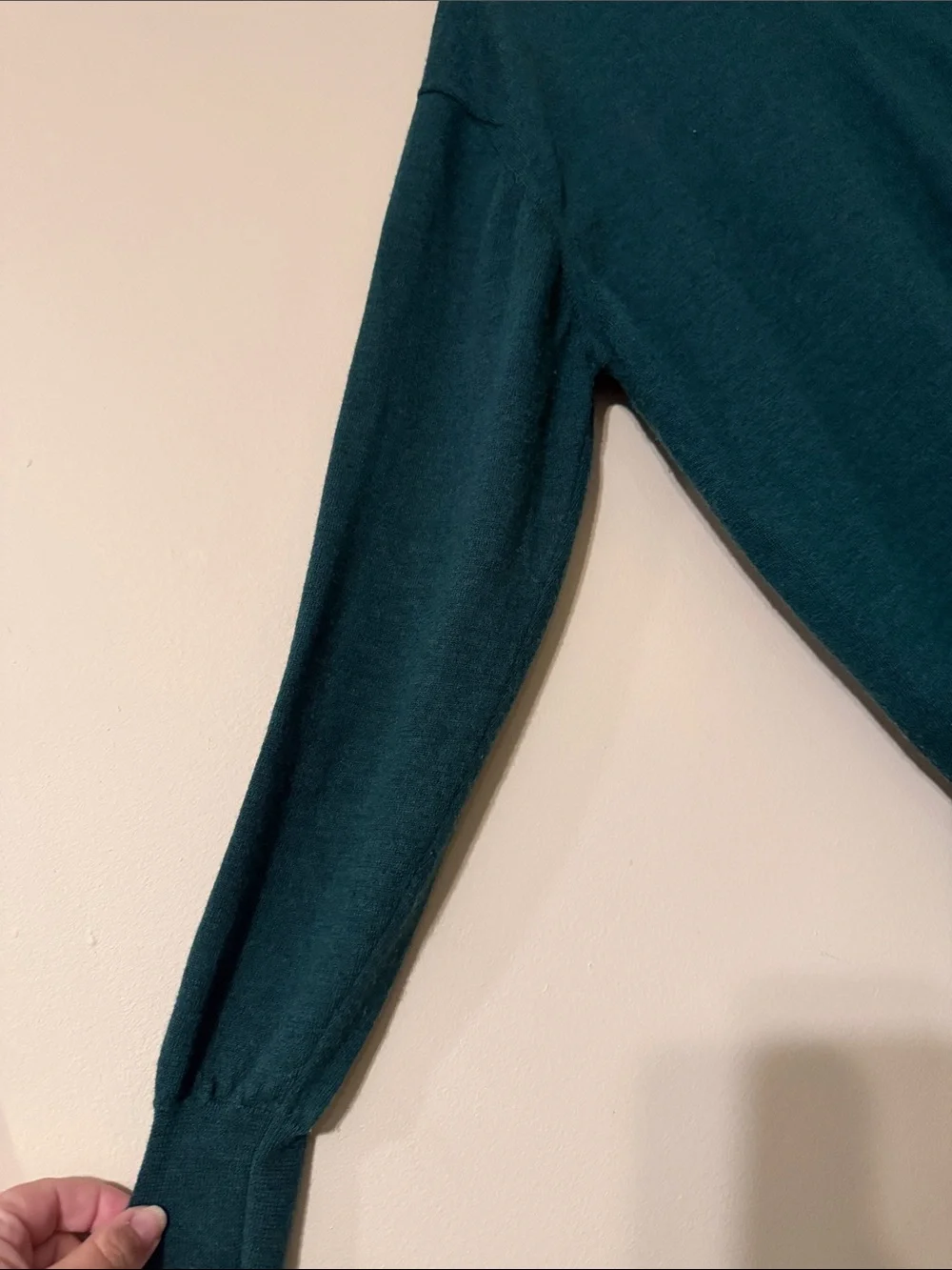 Bobby Jones Dark Green V-Neck Men's Sweater